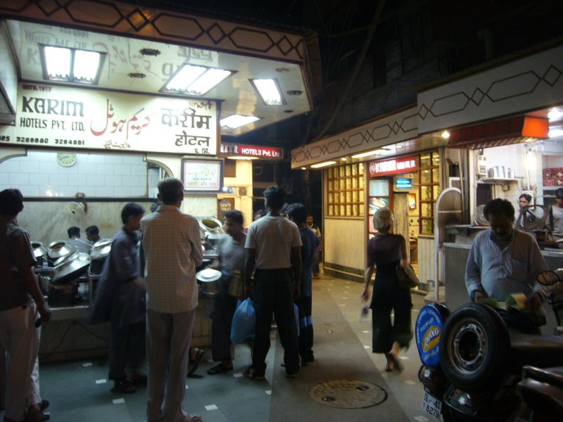 Karim's. Mughal food of the gods. Just across the road from Jama Masjid.